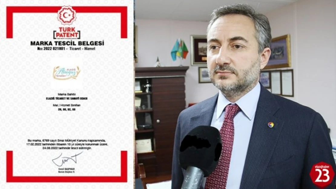 Elazığ Ataoğuz Yemekleri Marka Tescili Alındı