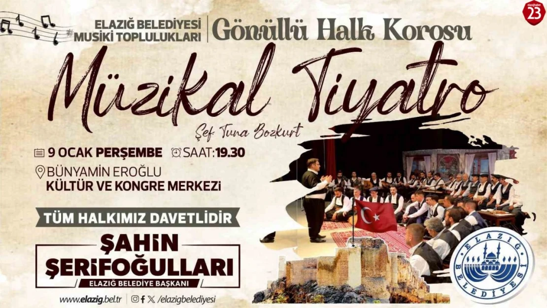 Harput'un Eşsiz Kültürü Müzikal Tiyatro ile Hayat Bulacak