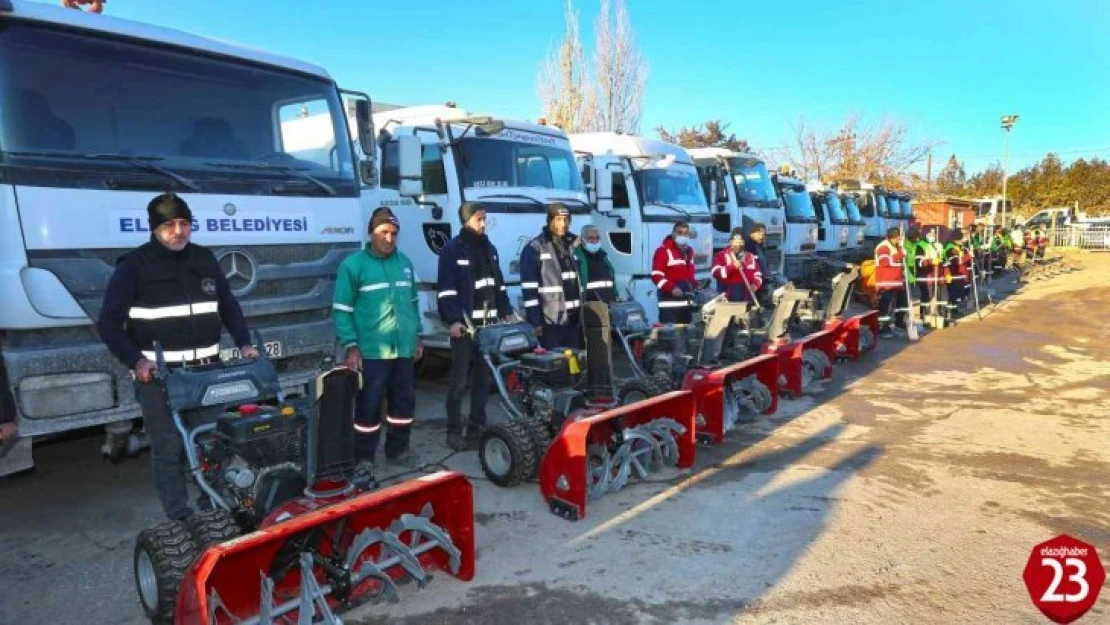 Elazığ Belediyesi kışa hazır