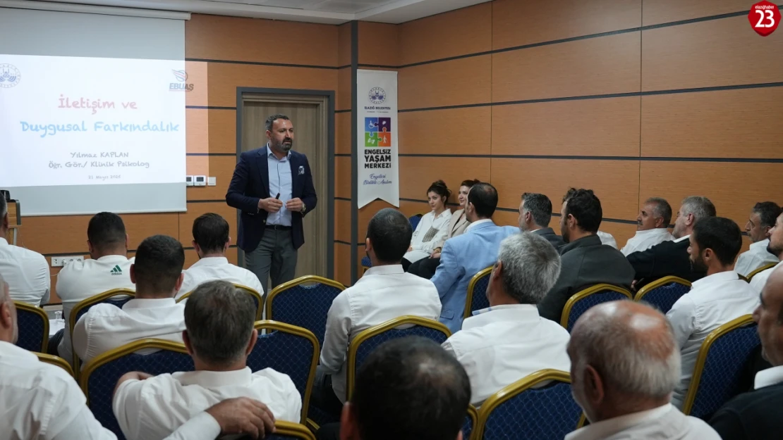 Elazığ Belediyesi'nden Toplu Taşıma Şoförlerine İletişim ve Duygusal Farkındalık Eğitimi