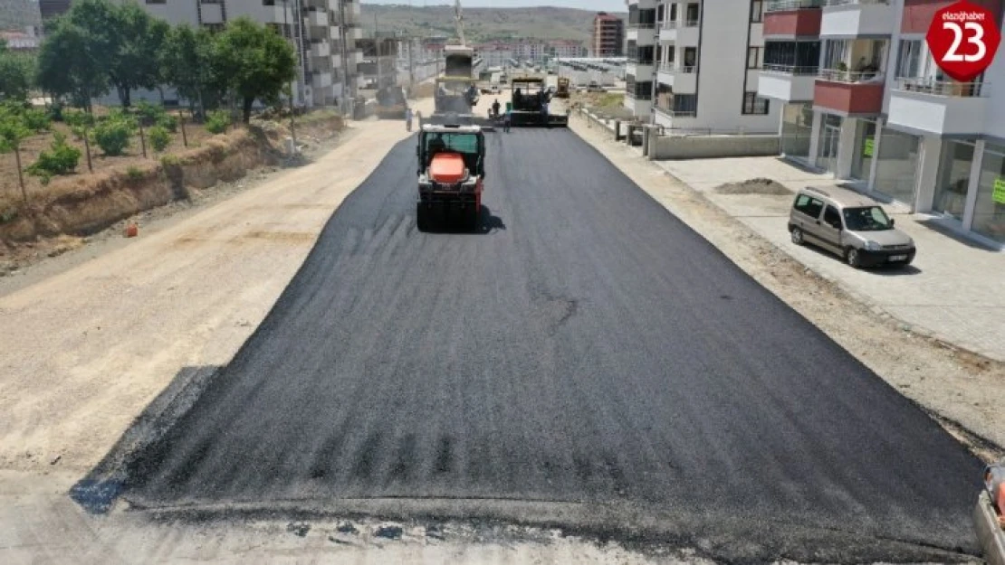 Elazığ Belediyesi'nden üst yapı ve ilaçlama çalışmaları