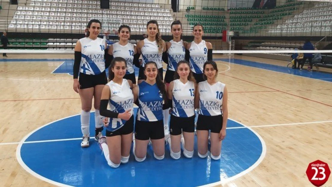 Elazığ Belediyesi Voleybol, Mardin'den lider döndü