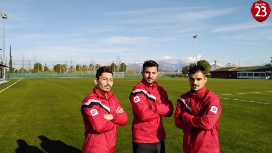 Elazığ Belediyespor'un kamp çalışmaları