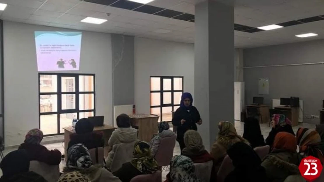 Elazığ'da 'ailede çocukla iletişim' semineri düzenlendi