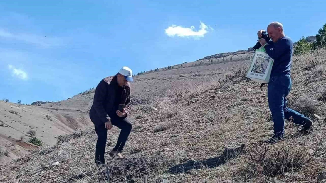 Elazığ'da 'Baskil ters lalesi'  izleme çalışması yapıldı