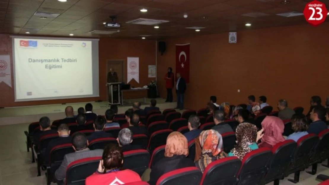 Elazığ'da 'Danışmanlık Tedbiri Eğitim' programı