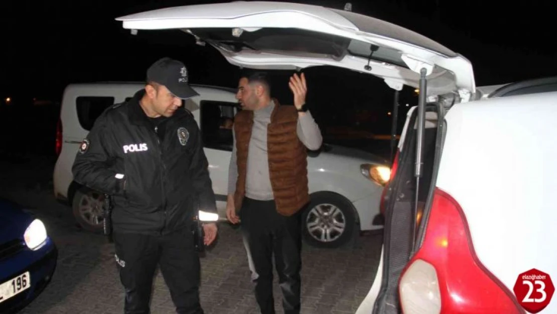 Elazığ'da 'Dar Bölge' uygulamaları devam ediyor