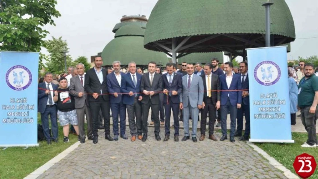 Elazığ'da Hayat Boyu Öğrenme Şenliği Düzenlendi