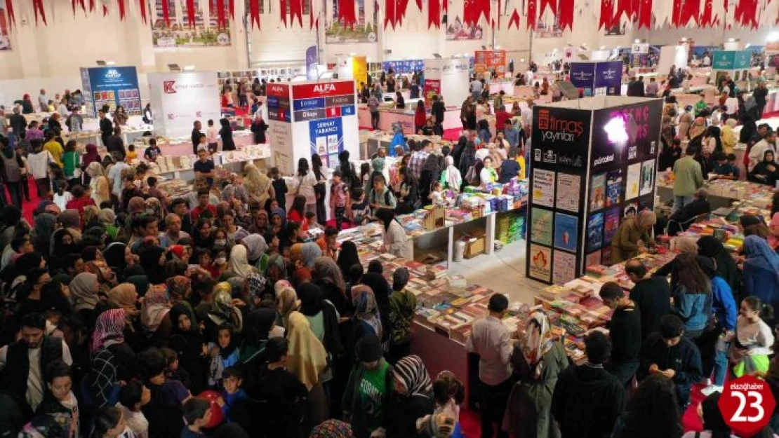 Elazığ'da 'Kitap Fuarı' yoğun katılımla açıldı