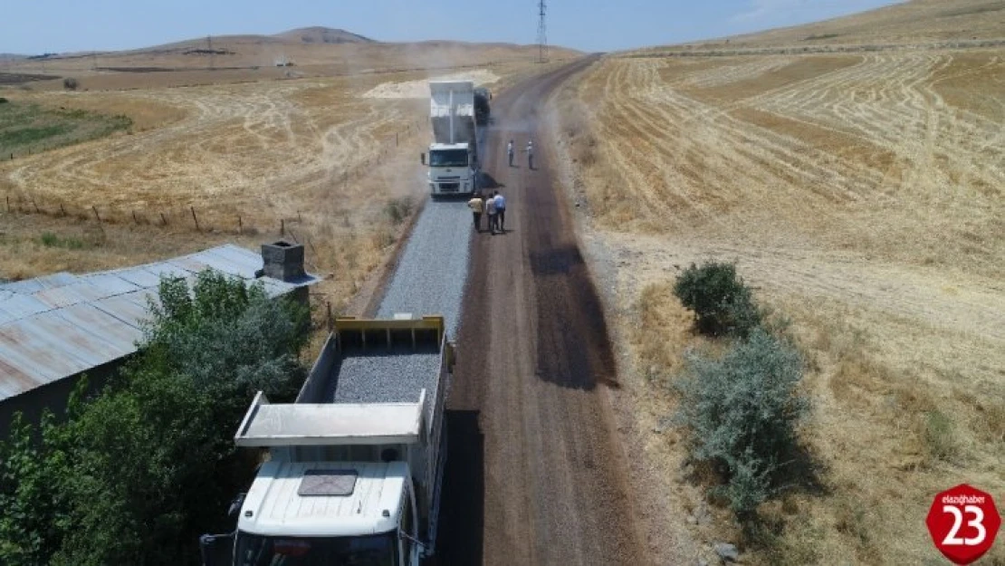 Elazığ'da Reçine Esaslı Su Bazlı Emülsiyon Astar Uygulaması