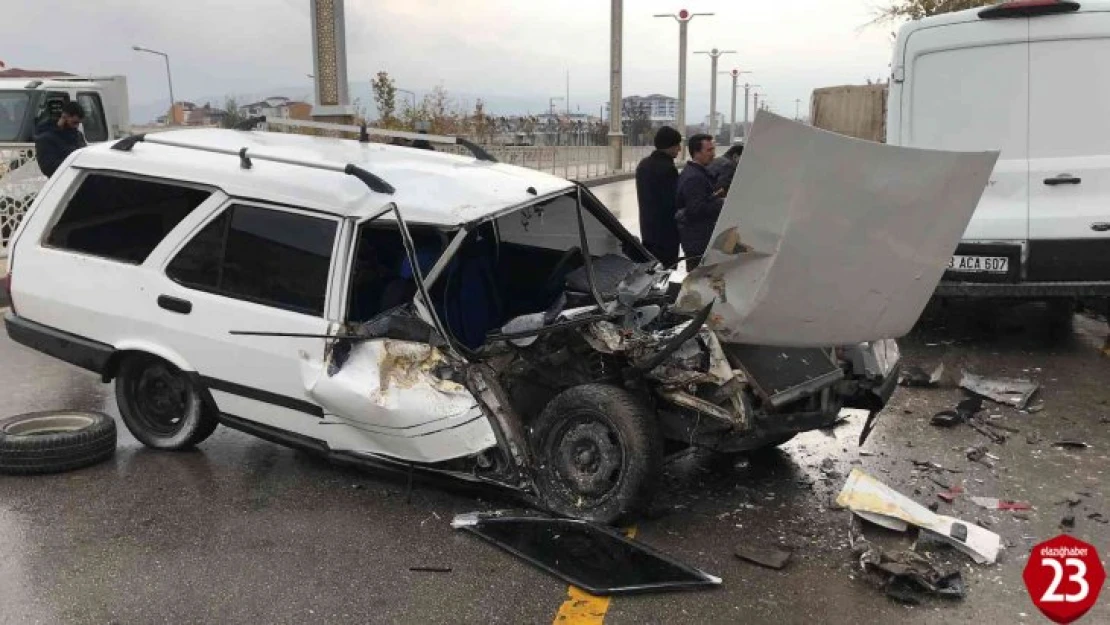 Elazığ'da 1 yılda 2 bin 662 kaza meydana geldi