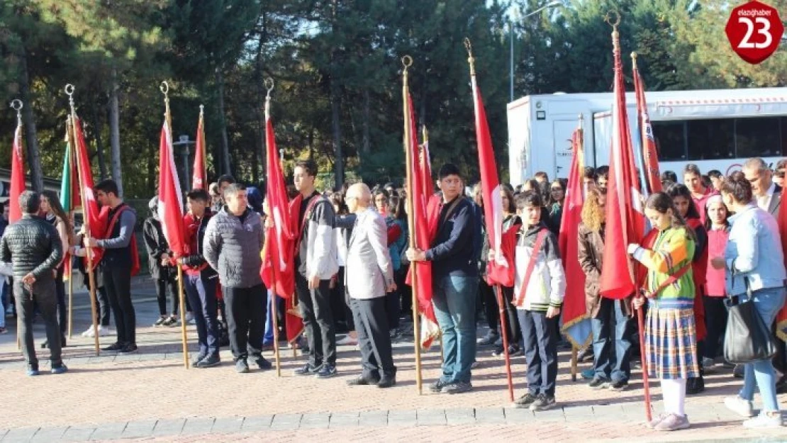 Elazığ'da 10 Kasım Atatürk'ü Anma Günü