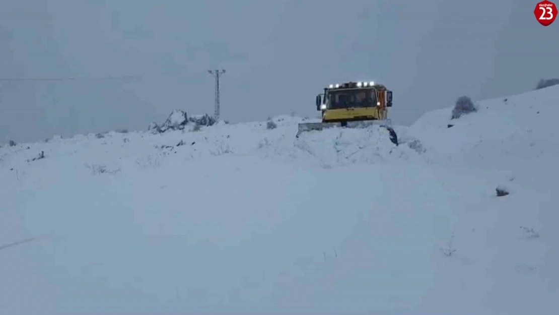 Elazığ'da 106 köy yolu ulaşıma kapandı