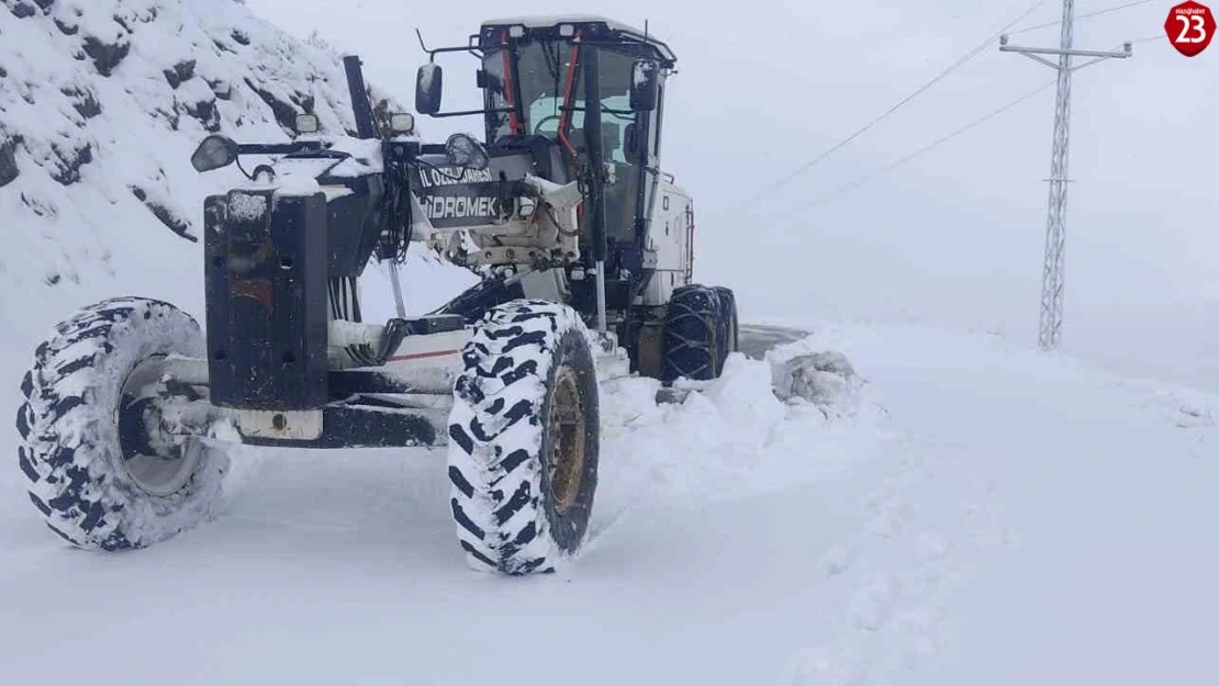 Elazığ'da 127 köy yolu ulaşıma açıldı