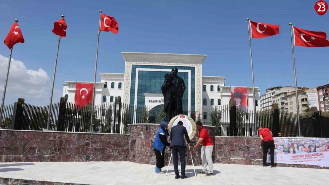 Elazığ'da 19 Mayıs Atatürk'ü Anma, Gençlik ve Spor Bayramı etkinlikleri