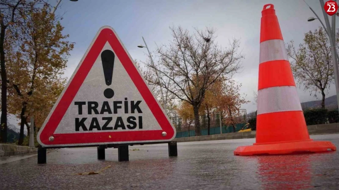 Elazığ'da 2 ayrı kazada 2 motosiklet sürücüsü yaralandı