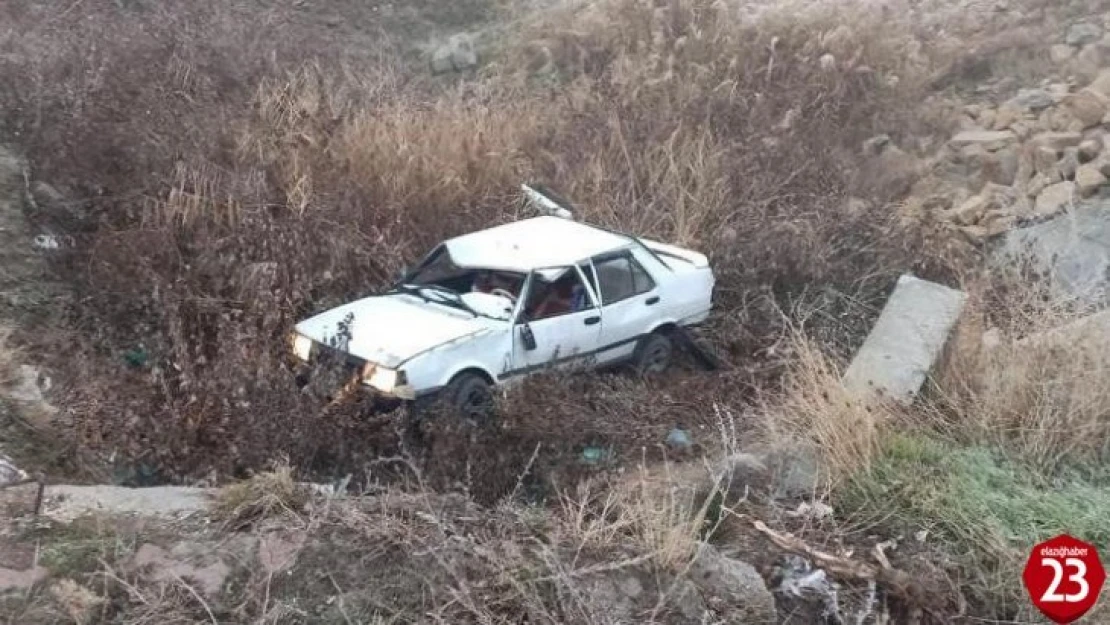 Elazığ'da 2 ayrı trafik kazası : 5 yaralı