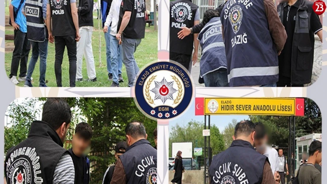 Elazığ'da 223 Okul Önü ve Çevresinde Geniş Çaplı Denetim: 3 Servise Ceza, 1 Araç Trafikten Men Edildi