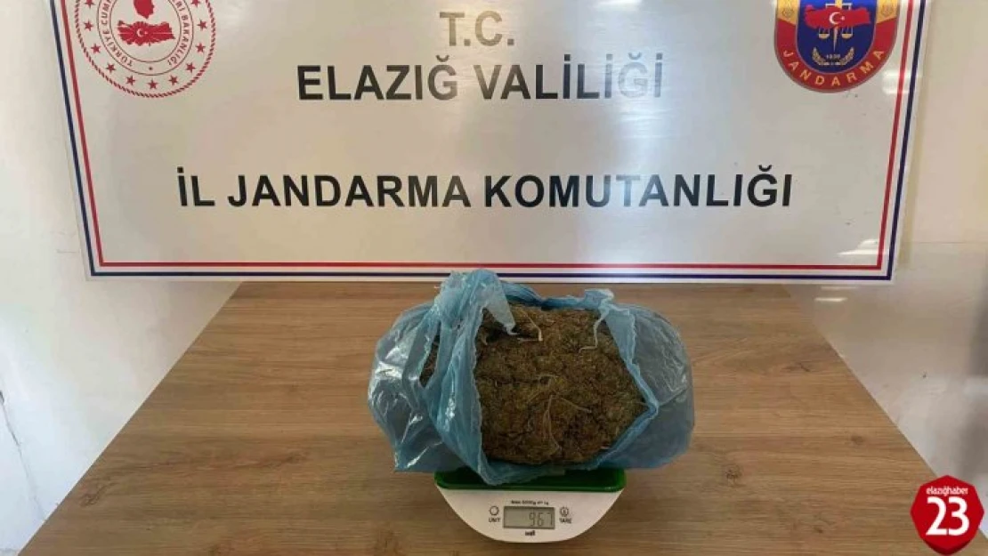 Elazığ'da 3,5 kilo uyuşturucu madde ele geçirildi, 2 kişi gözaltına alındı