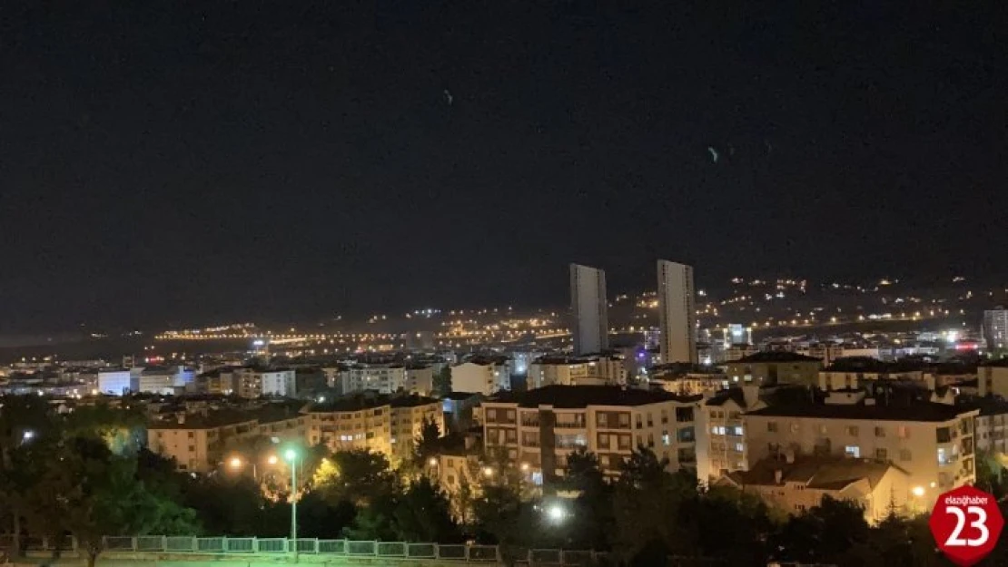 Elazığ'da 3.8 büyüklüğünde deprem