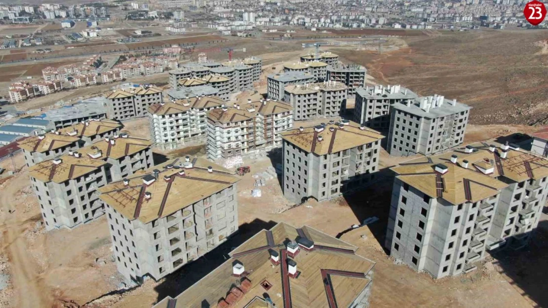 Elazığ'da Deprem Konutları Hızla Yükseliyor: 608 Konutun Kaba İnşaatı Tamamlandı