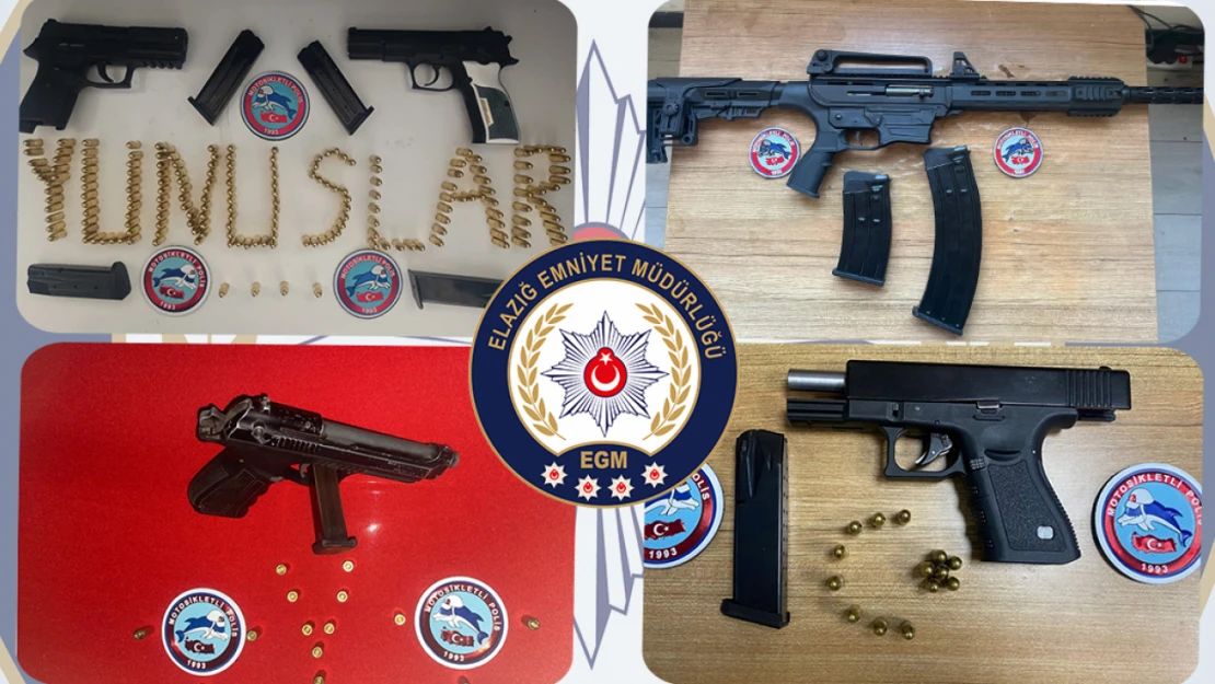 Elazığ'da Ağustos Ayı Operasyonlarında 81 Kişi Tutuklandı