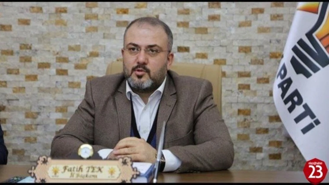 Elazığ'da, AK Parti Tunceli İl Başkanı Tek, kaza geçirdi