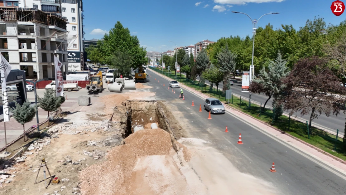 Elazığ'da Altyapı Seferberliği: Cumhuriyet Mahallesi'nde Kanalizasyon ve Yağmur Suyu Hattı Çalışmaları Başladı