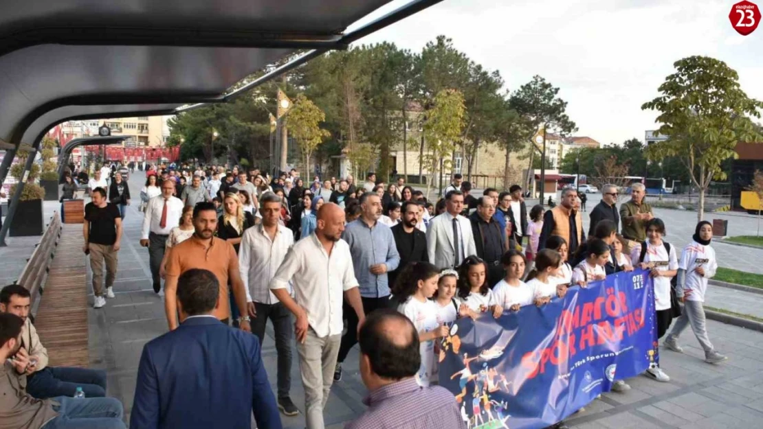 Elazığ'da Amatör Spor Haftası müsabakaları başladı