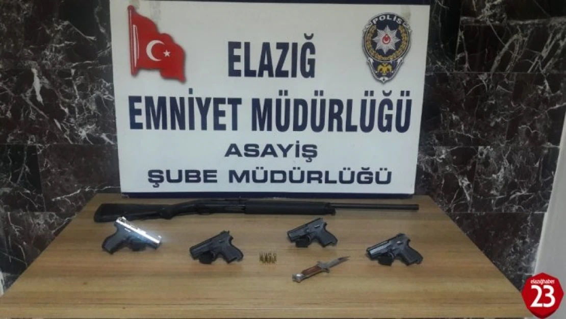 Elazığ'da aranan 47 şahıs yakalanıp tutuklandı