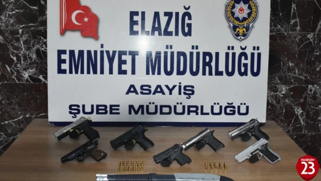 Elazığ'da Aranan 89 Şahıs Yakalandı, 27'si Tutuklandı