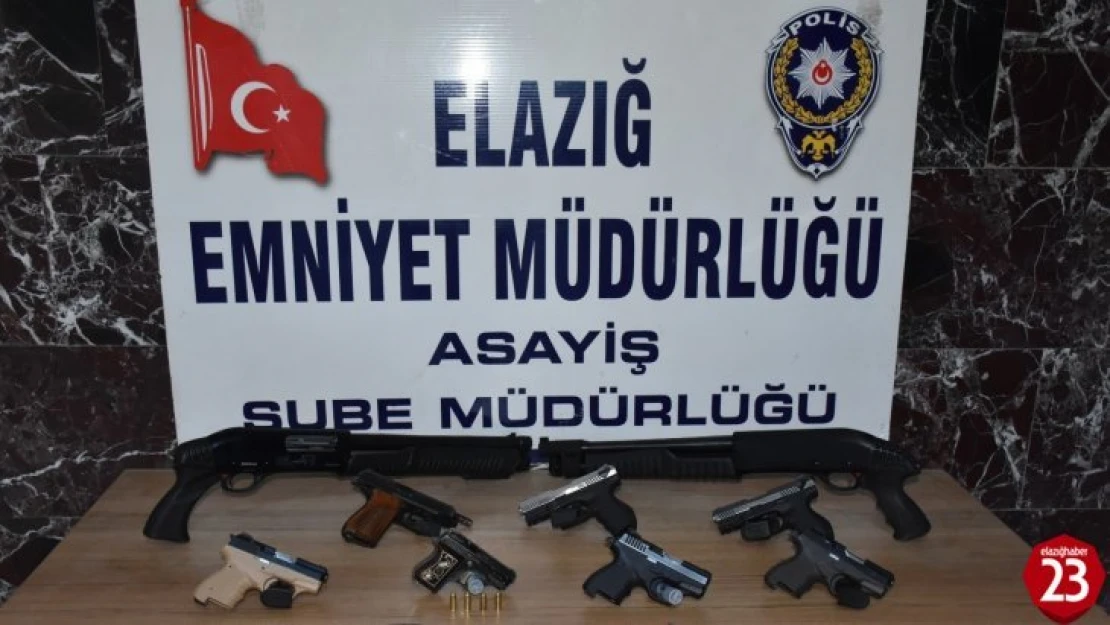 Elazığ'da Aranan 89 Şahıs Yakalandı, 17'si Tutuklandı