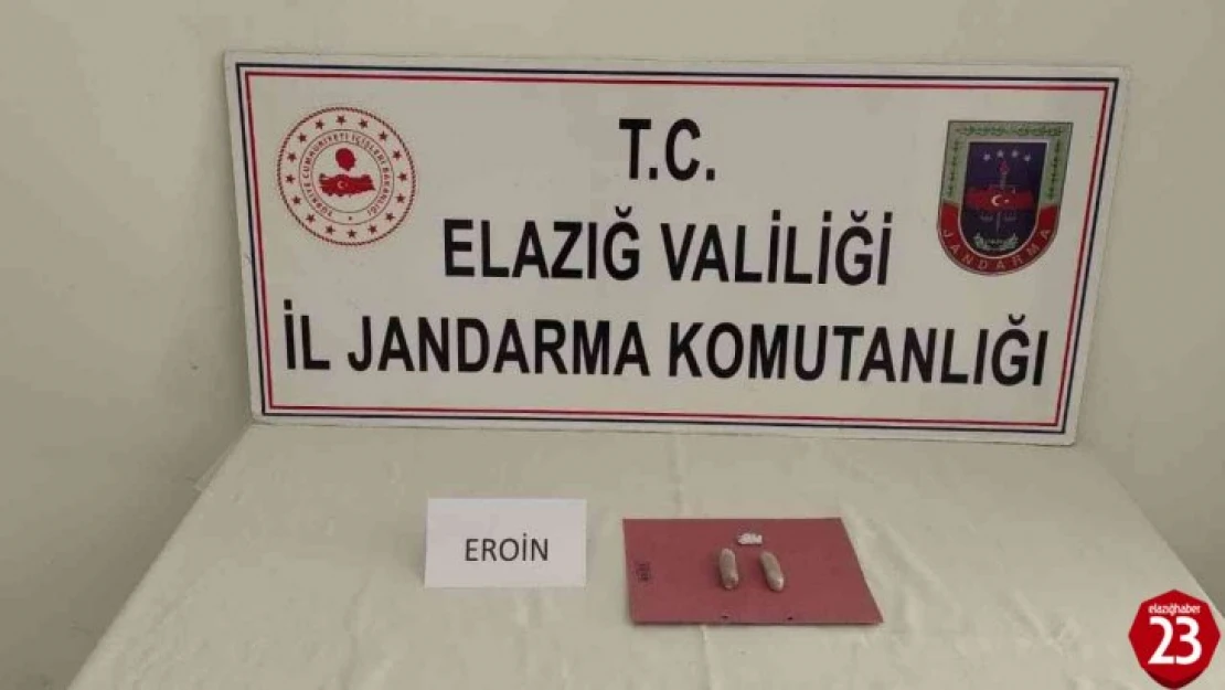 Elazığ'da aranan şüpheli jandarma tarafından yakalandı