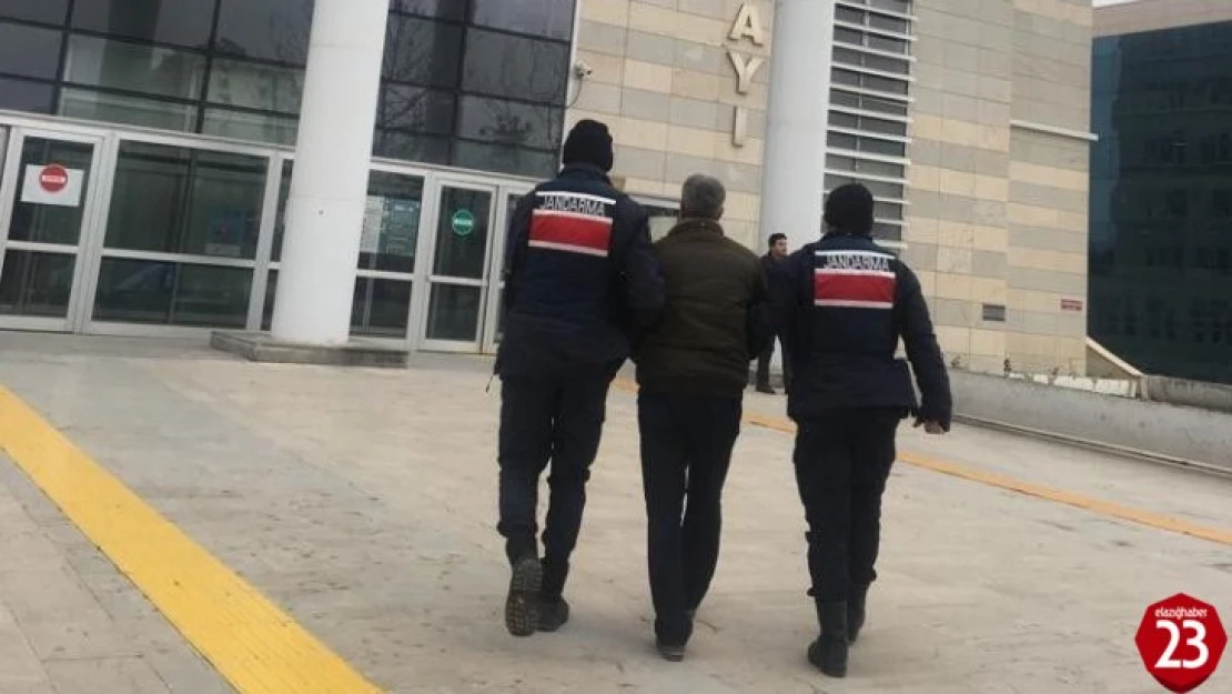 Elazığ'da aranan şüpheli yakalandı