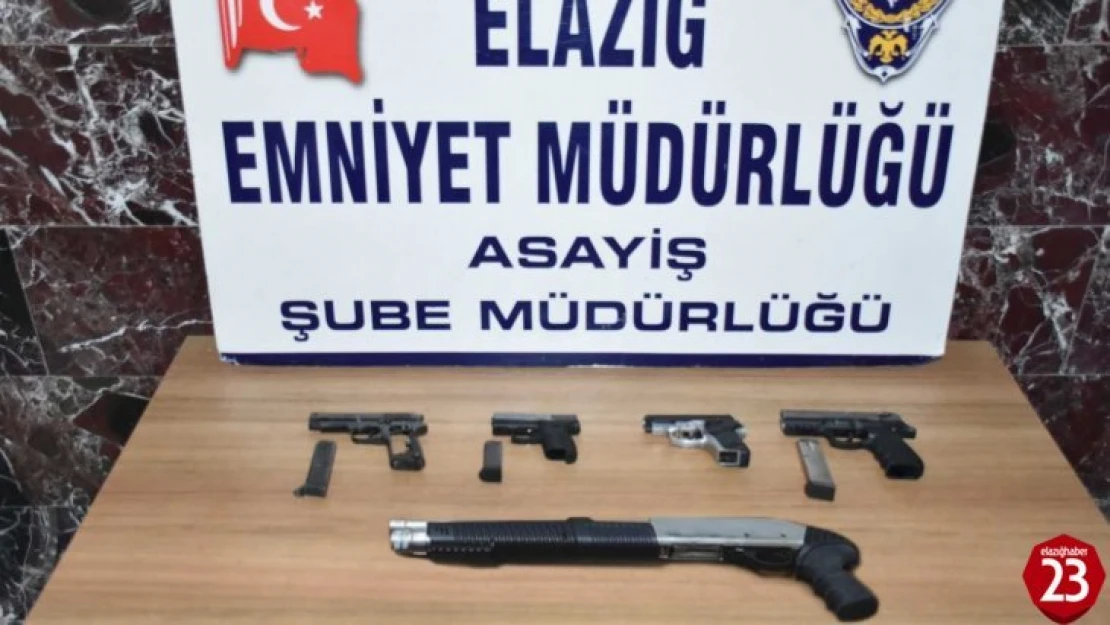 Elazığ'da asayiş ve şok uygulamaları: 83 kişi yakalandı