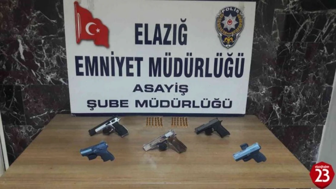 Elazığ'da asayiş ve şok uygulamalarında 116 kişi yakalandı