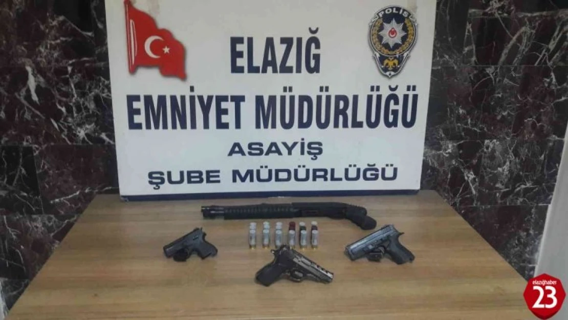 Elazığ'da asayiş ve şok uygulamaları: 165 şüpheli yakalandı