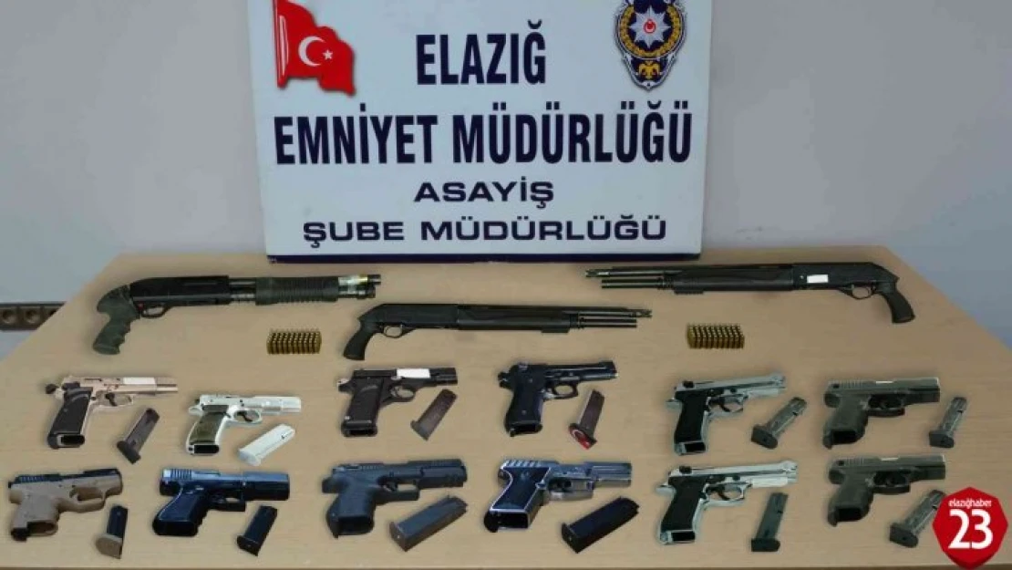 Elazığ'da asayiş ve şok uygulamaları: 162 şüpheli yakalandı