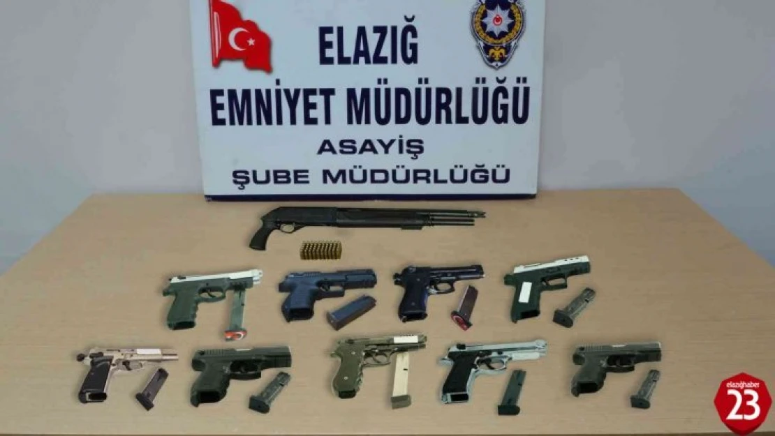 Elazığ'da asayiş ve şok uygulamaları: 154 şüpheli yakalandı