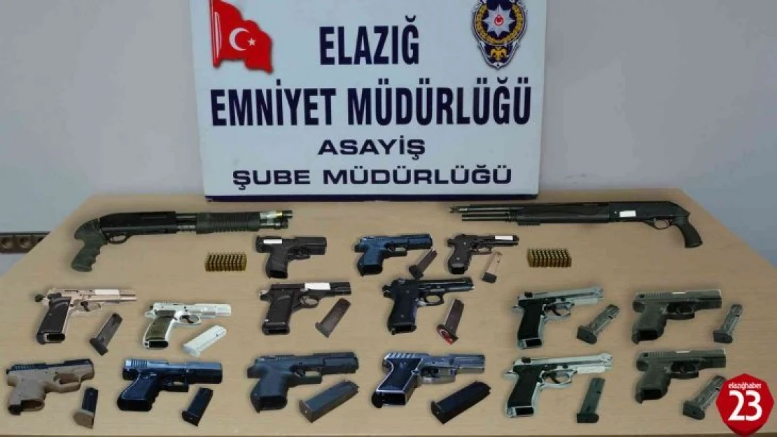 Elazığ'da asayiş ve şok uygulamalarında 256 kişi yakalandı