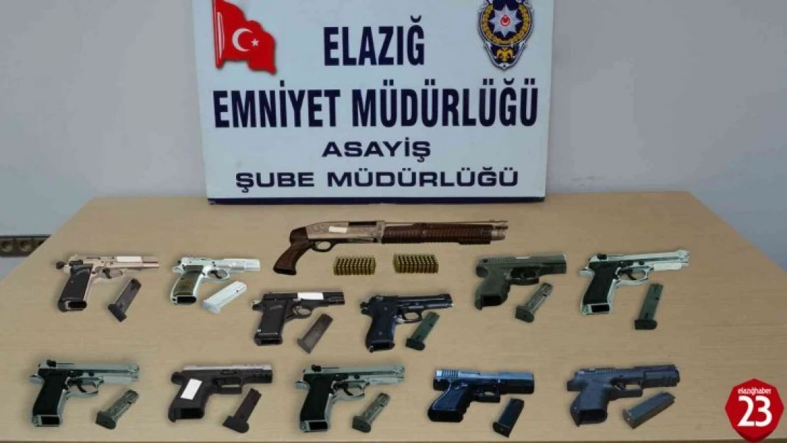 Elazığ'da asayiş ve şok uygulamaları: 110 şüpheli yakalandı