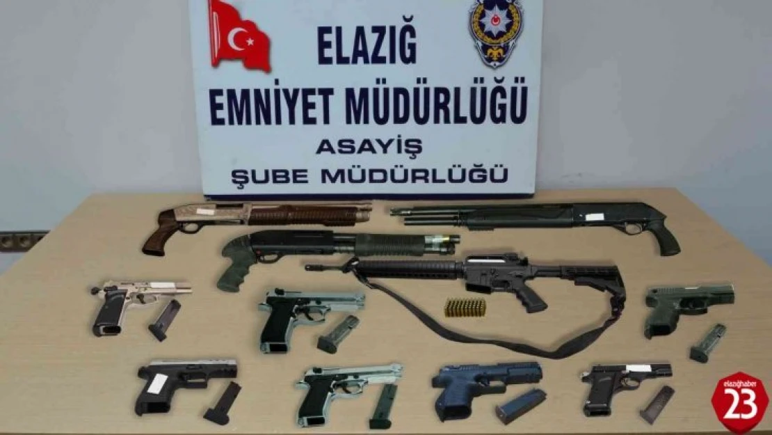 Elazığ'da asayiş ve şok uygulamaları: 149 şüpheli yakalandı