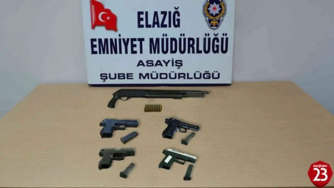 Elazığ'da asayiş ve şok uygulamalarında 143 şüpheli yakalandı