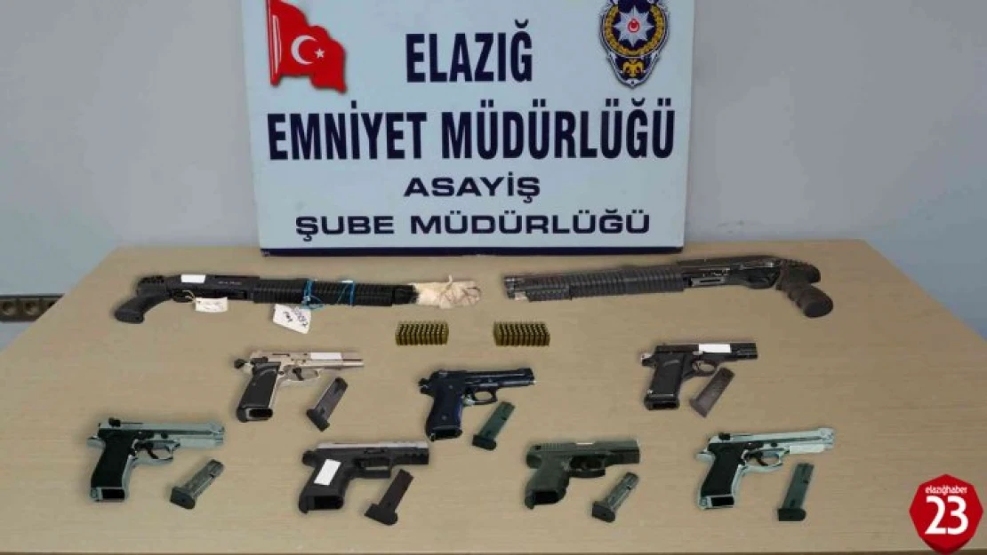 Elazığ'da asayiş ve şok uygulamaları: 144 kişi yakalandı