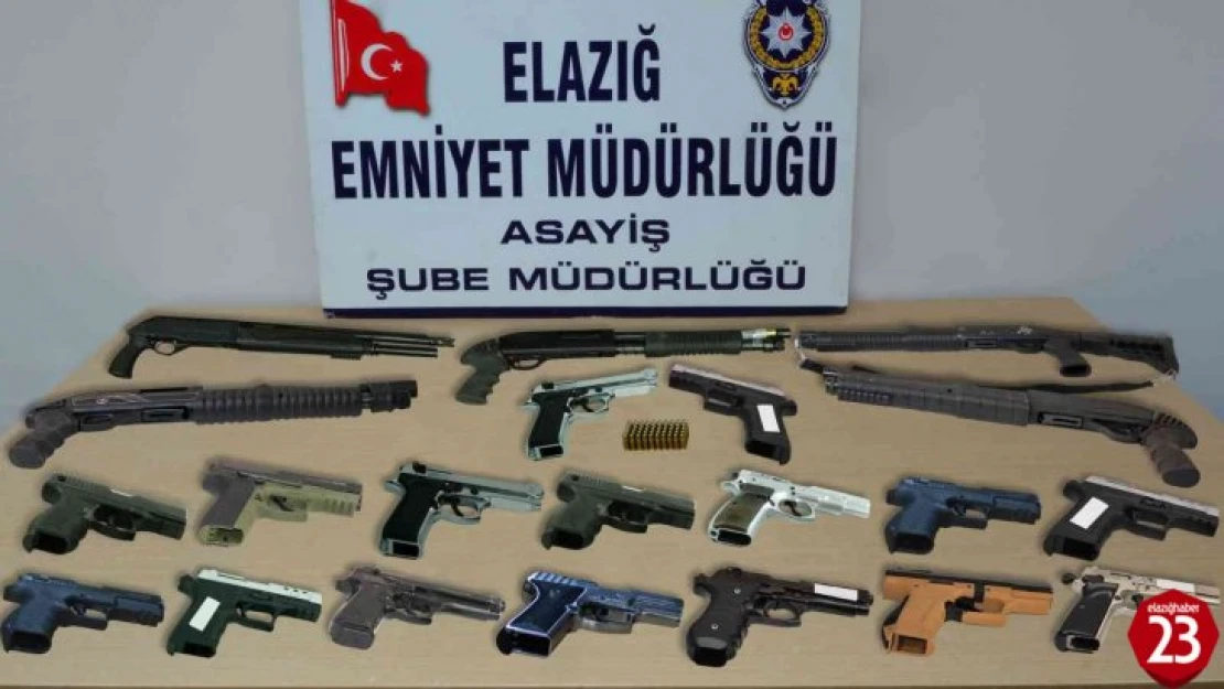 Elazığ'da asayiş ve şok uygulamalarında 149 şahıs yakalandı