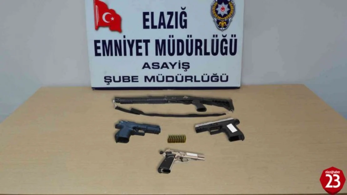 Elazığ'da asayiş ve şok uygulamaları: 132 şahıs yakalandı