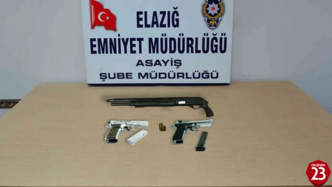 Elazığ'da asayiş ve şok uygulamaları: 144 şahıs yakalandı