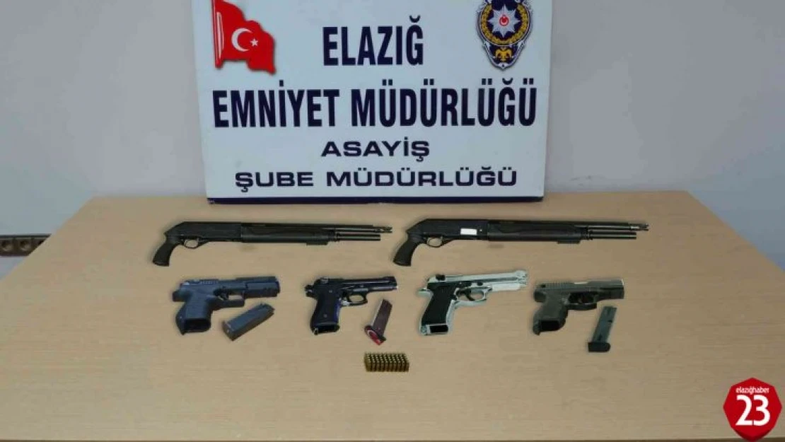 Elazığ'da asayiş ve şok uygulamaları: 29 tutuklama