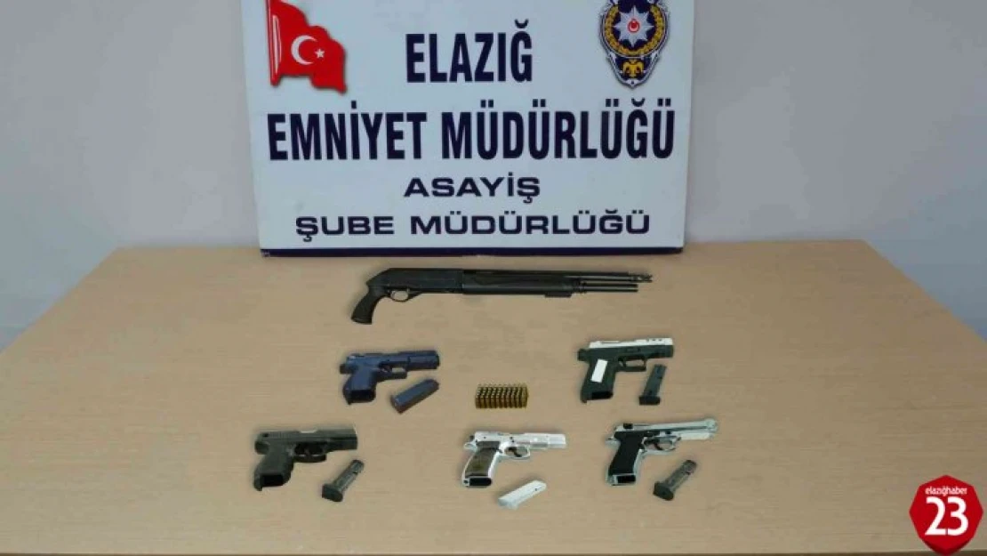 Elazığ'da asayiş ve şok uygulamaları: 22 kişi tutuklandı