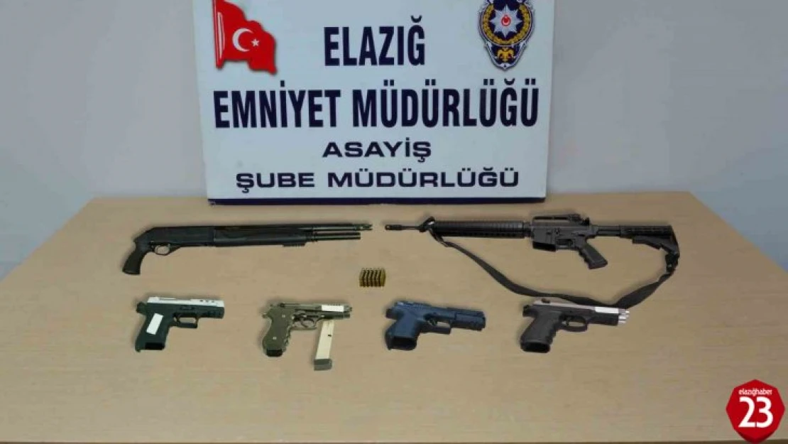 Elazığ'da asayiş ve şok uygulaması: 12 kişi tutuklandı